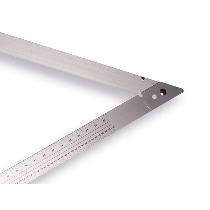 LABORA Équerre pliante en aluminium - 120 x 120 cm