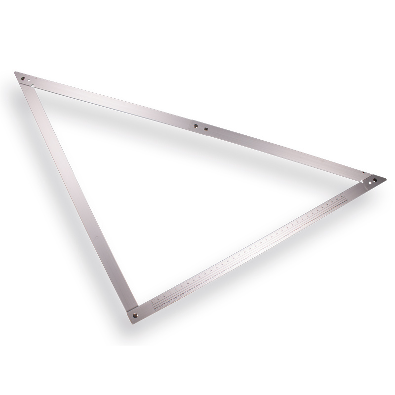 Labora Équerre pliante en aluminium - 60 x 60 cm