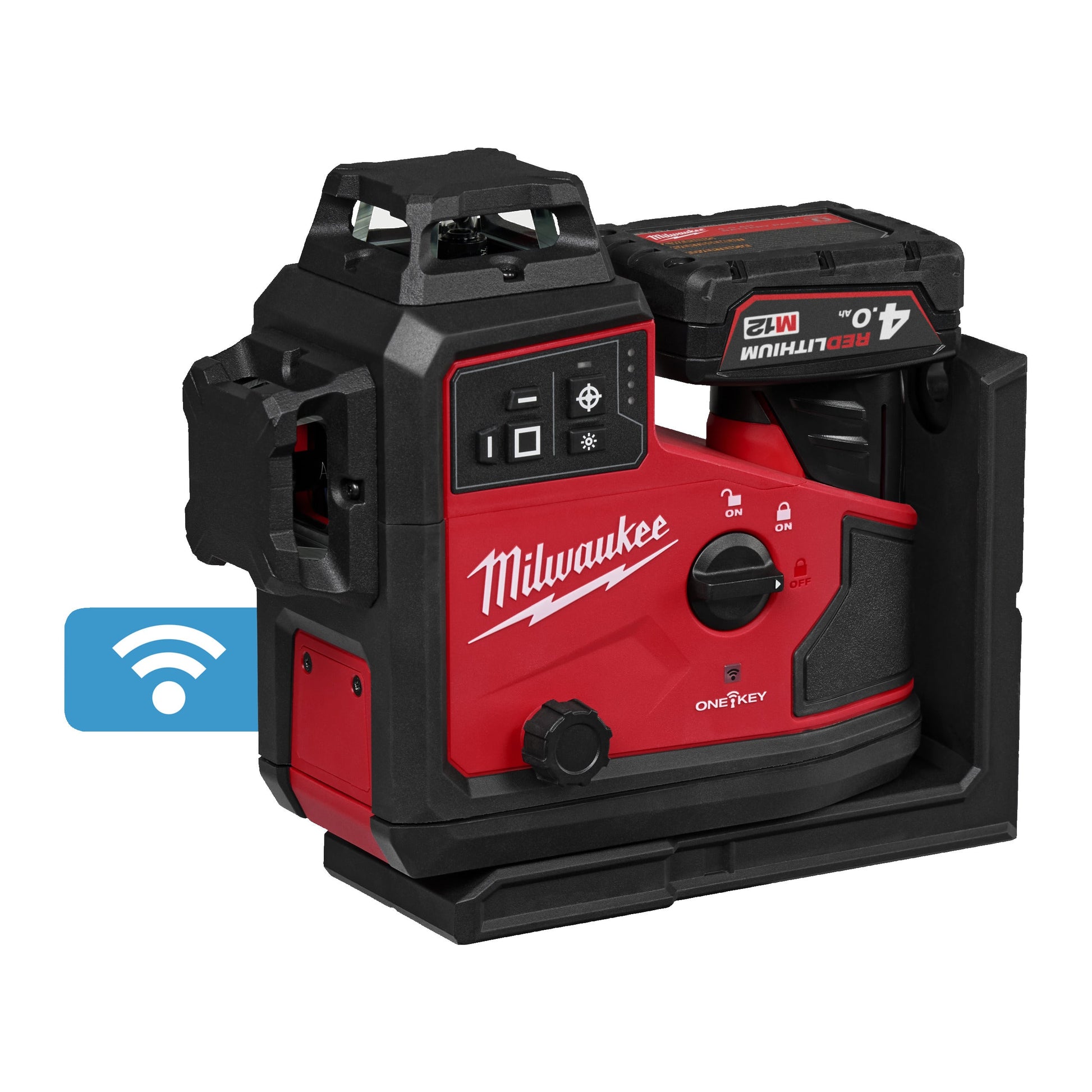 Milwaukee M12 A3PLO-401C Laser tridimensionnel automatique
