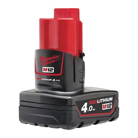 Milwaukee M12 B4 Batterie Li-Ion 12 V 4,0 Ah