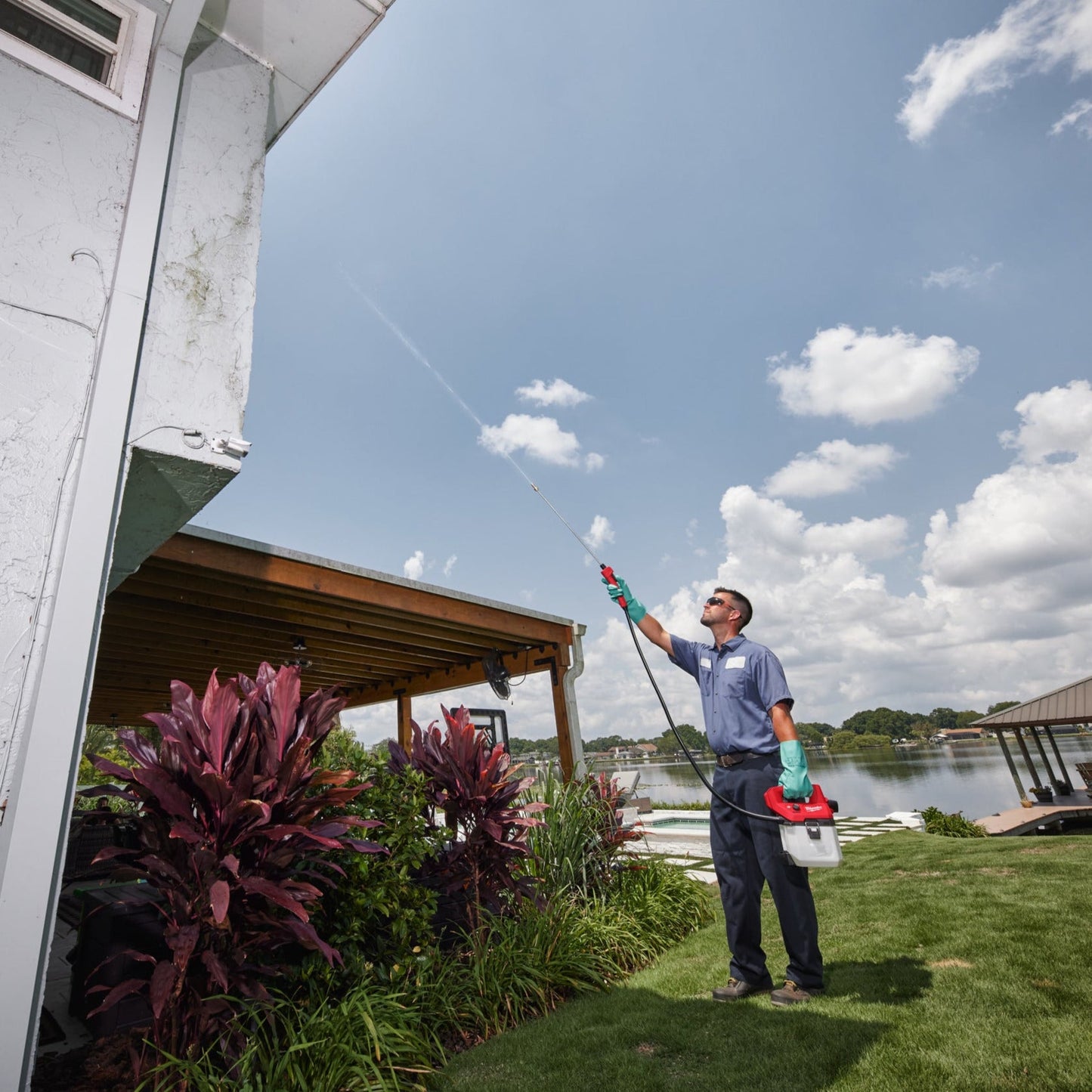 Milwaukee BHCS3L-0 M12 pulvérisateur chimique portable 3,7 L