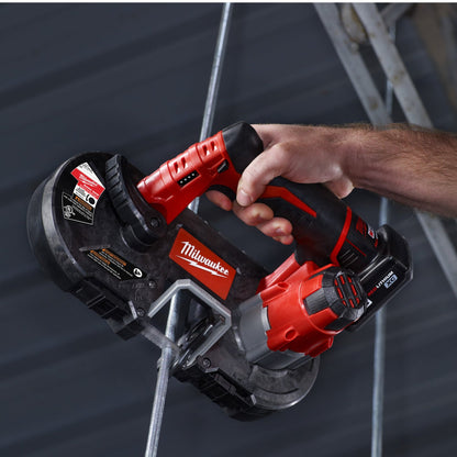 Milwaukee M12 BS-0 Scie à ruban sub-compacte sans fil