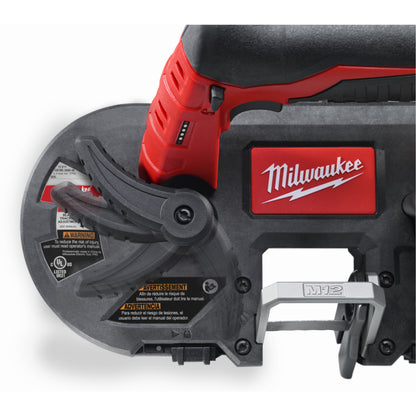 Milwaukee M12 BS-0 Scie à ruban sub-compacte sans fil