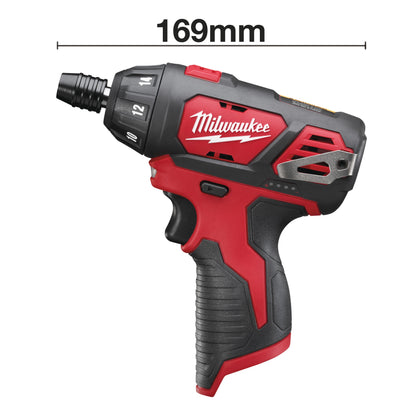 Milwaukee M12 BSD-0 - Tournevis subcompact 1 vitesse