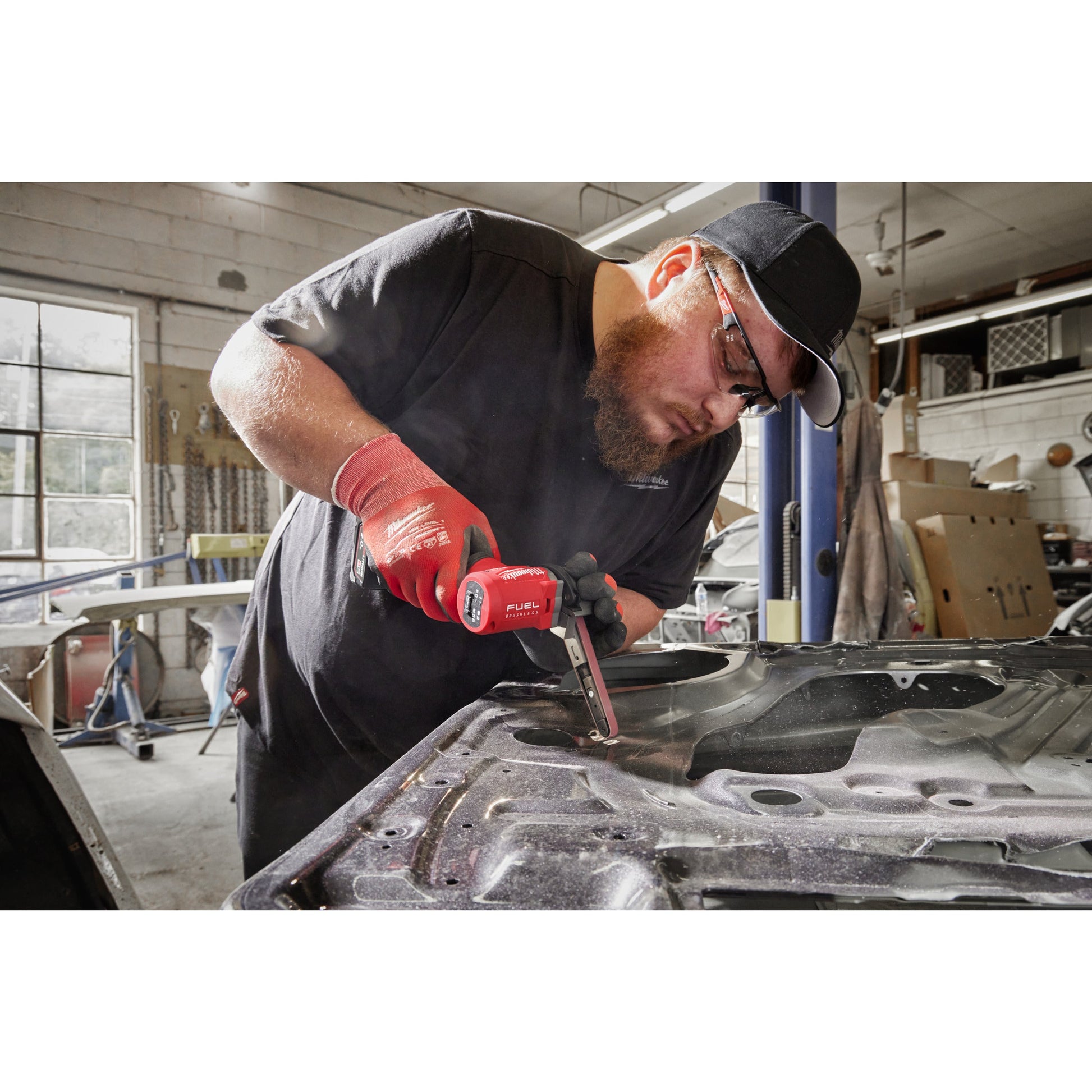 Milwaukee FBFL10-0 M12 FUEL lime à bande 10 mm