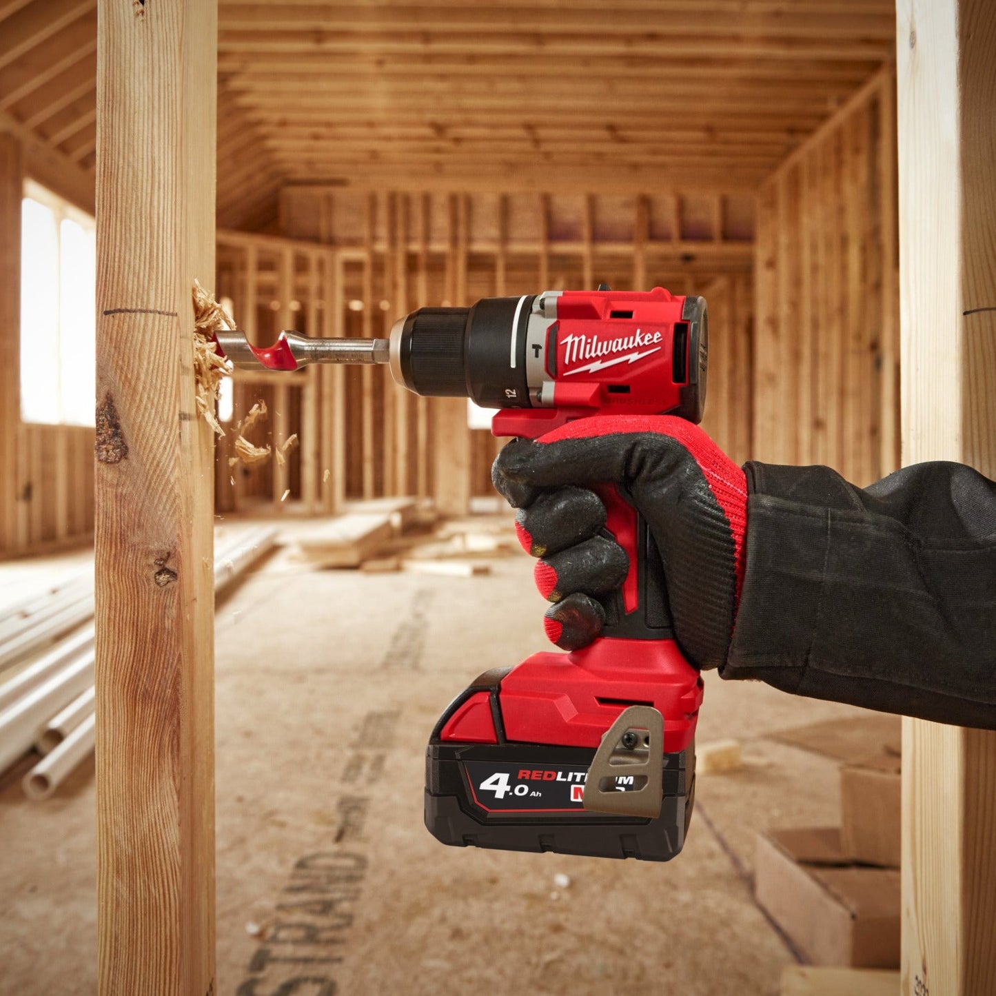 Milwaukee M18 BLPDRC-0X Perceuse-visseuse à percussion compacte sans balais