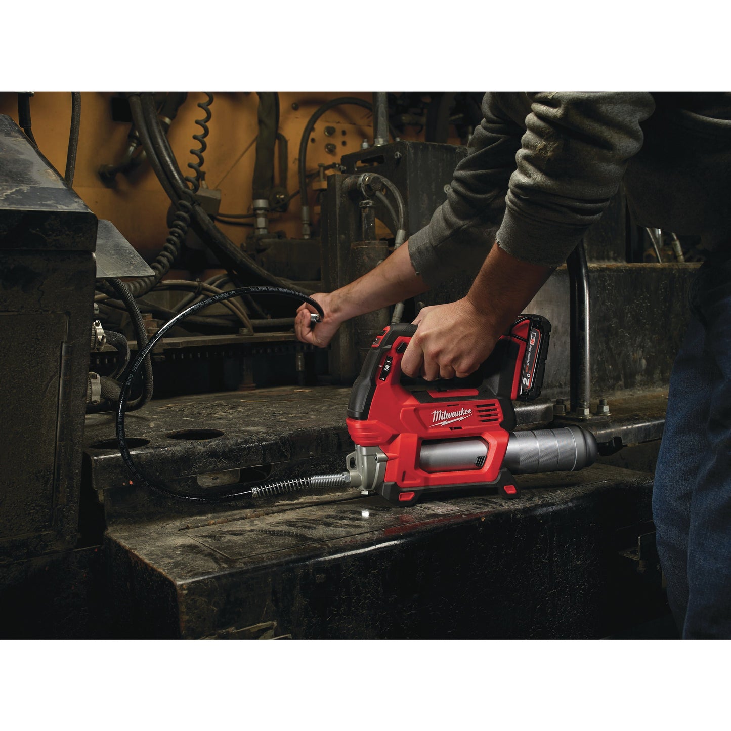 Milwaukee M18™ M18 GG-201C Pompe à graisse
