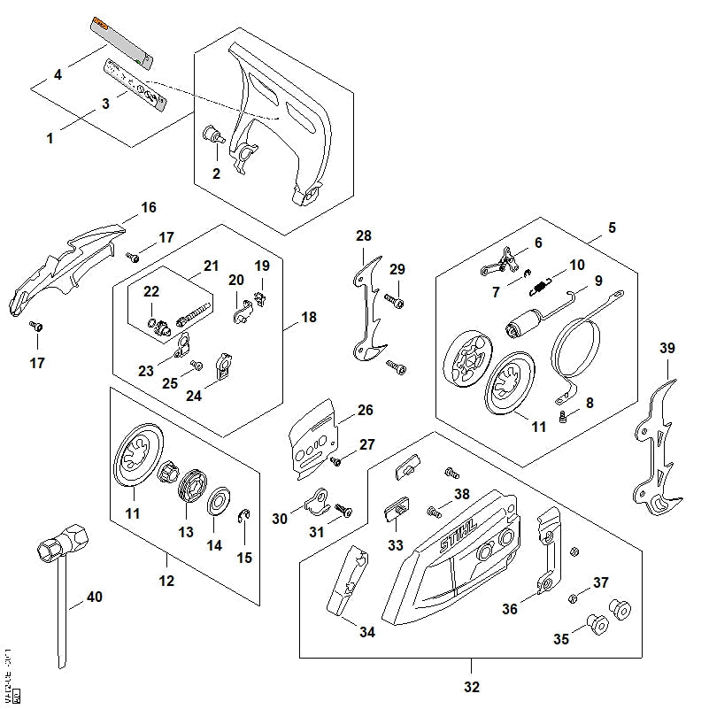 STIHL 11428903400 - Combination wrench