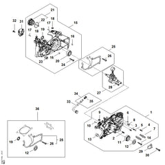 STIHL 11431625200 - Pin