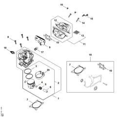STIHL 11400341501 - Piston pin