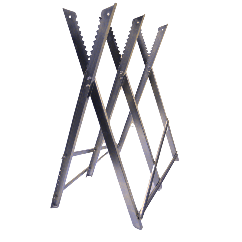 Chevalet de sciage en métal