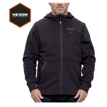 Milwaukee M12 HHBL5-0 Sweat à capuche chauffant - Noir - M