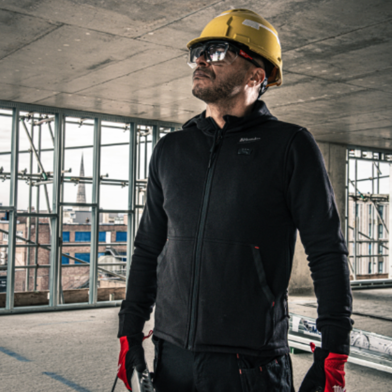 Milwaukee M12 HHBL5-0 Sweat à capuche chauffant - Noir - XL