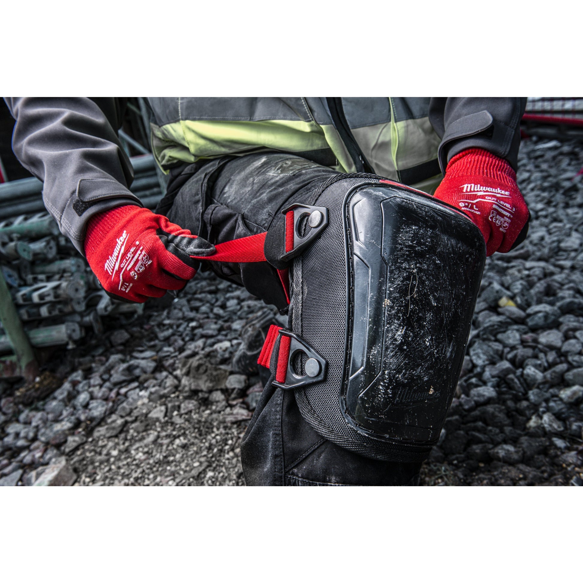 Genouillères à coque dure Milwaukee - 1 paire