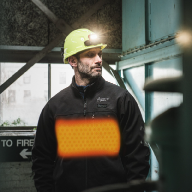 Milwaukee M12 HJBL6-0 Veste Chauffante Premium - Noir - XXL