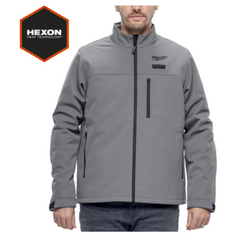 Milwaukee M12 HJGR6-0 Veste Chauffante Premium - Gris - L