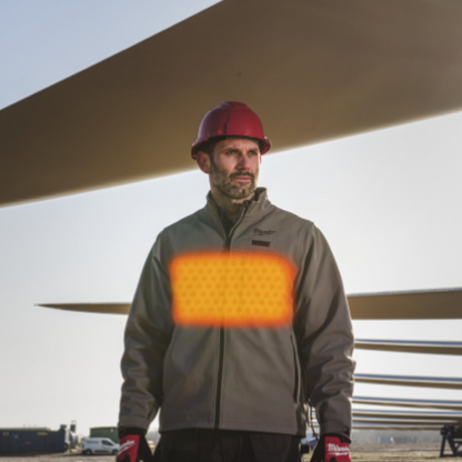 Milwaukee M12 HPVBL3-0 Gilet chauffant matelassé - Noir - XL