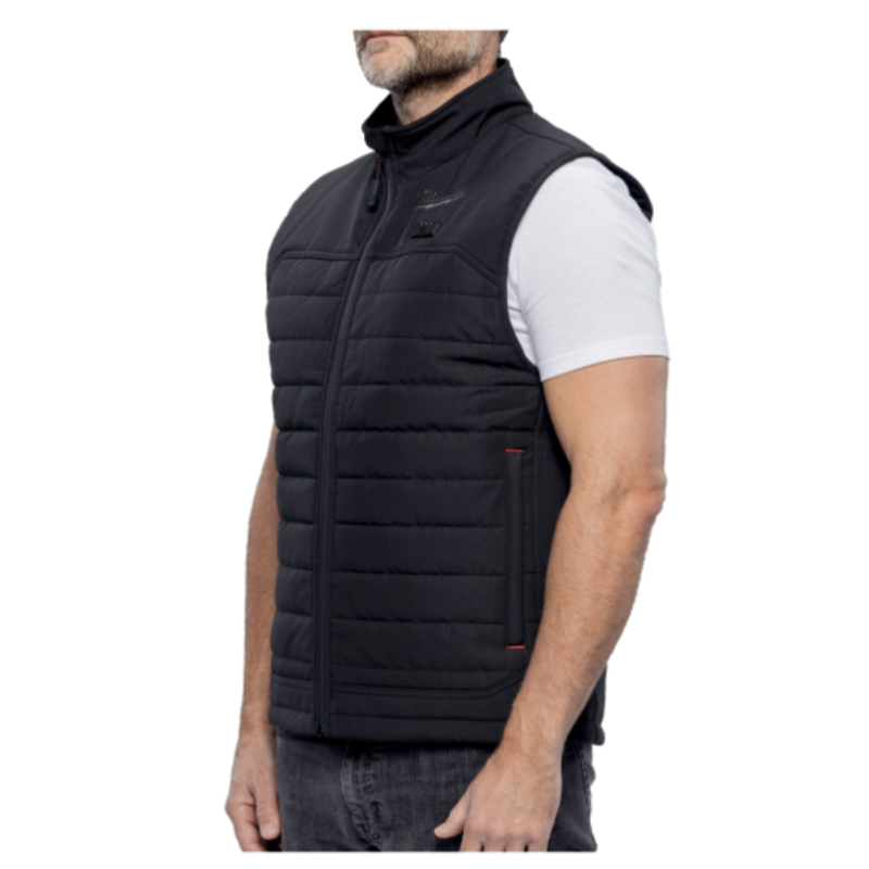 Milwaukee M12 HPVBL3-0 Gilet chauffant matelassé - Noir - XL