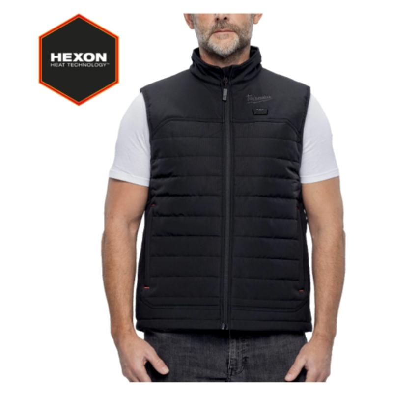 Milwaukee M12 HPVBL3-0 Gilet matelassé chauffant - Noir - L