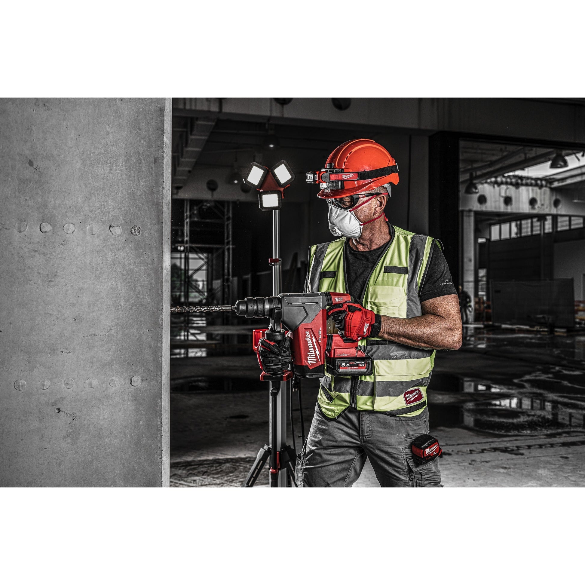 Milwaukee M18™ FUEL™ ONE-KEY™ Perforateur-burineur SDS-Plus sans fil