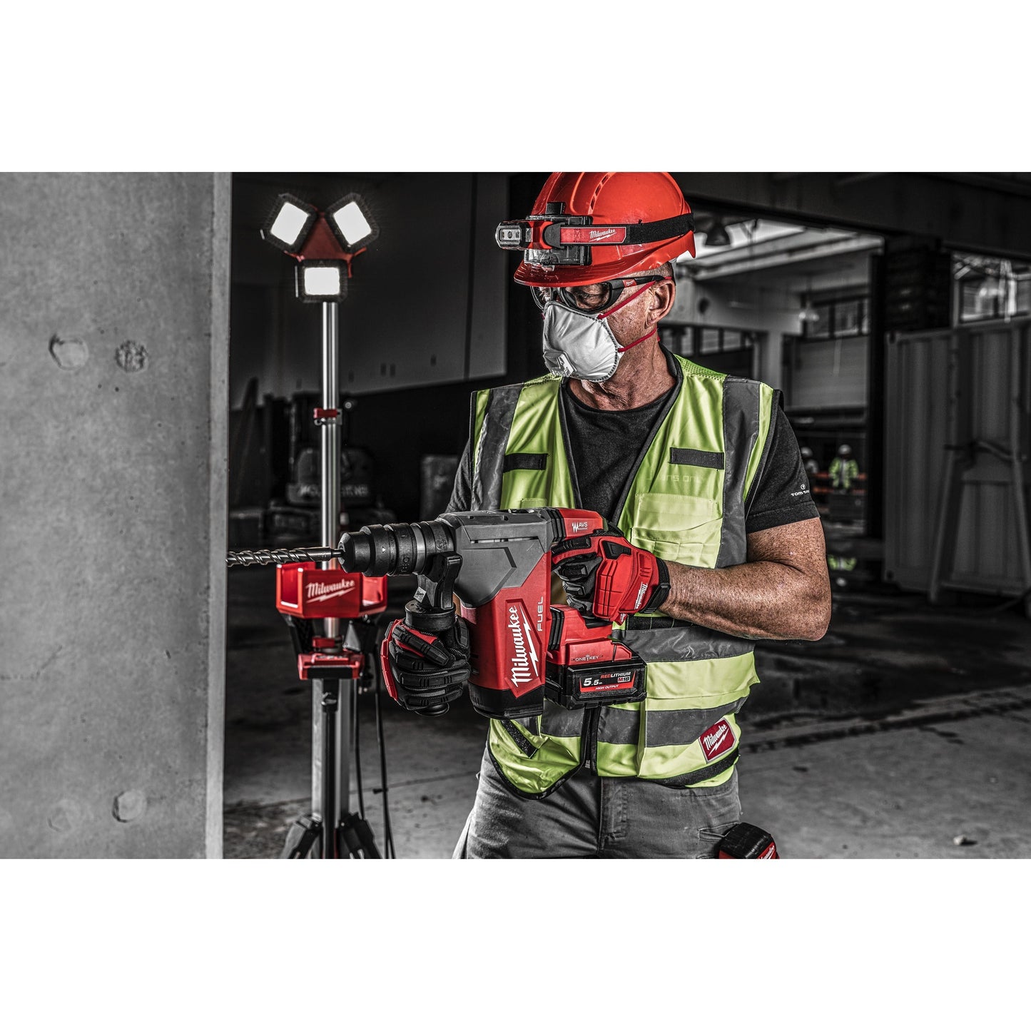 Milwaukee M18™ FUEL™ ONE-KEY™ Perforateur-burineur SDS-Plus sans fil