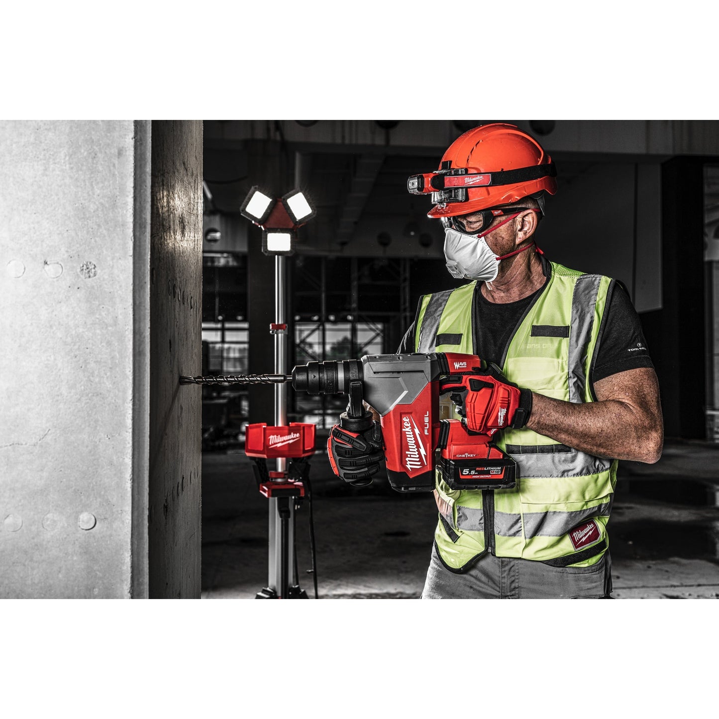 Milwaukee M18™ FUEL™ ONE-KEY™ Perforateur-burineur SDS-Plus sans fil
