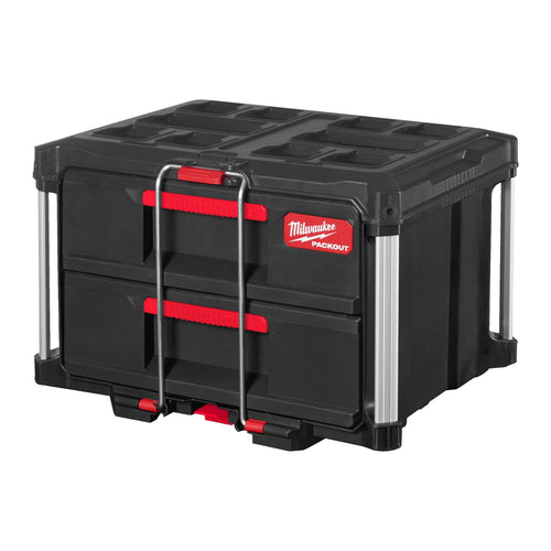 Milwaukee PACKOUT™ Coffret à outils - 2 tiroirs