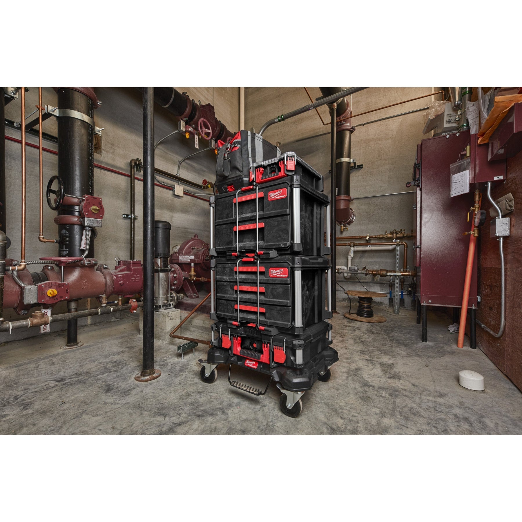 Milwaukee PACKOUT™ Coffret à outils - 2 tiroirs