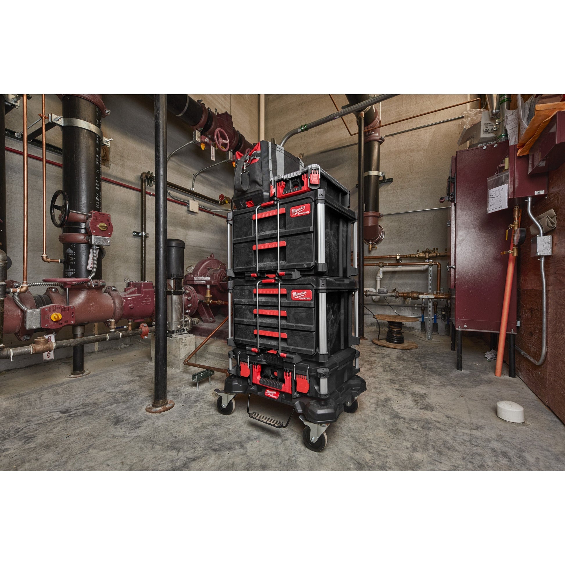 Milwaukee PACKOUT™ Coffret à outils - 2 tiroirs