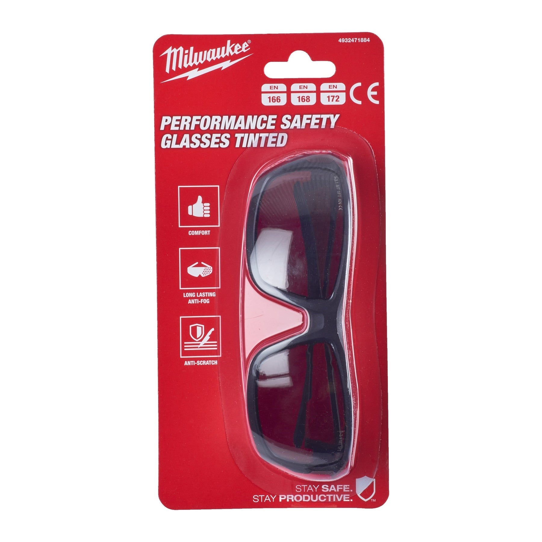 Lunettes de sécurité Milwaukee Performance - Teintées