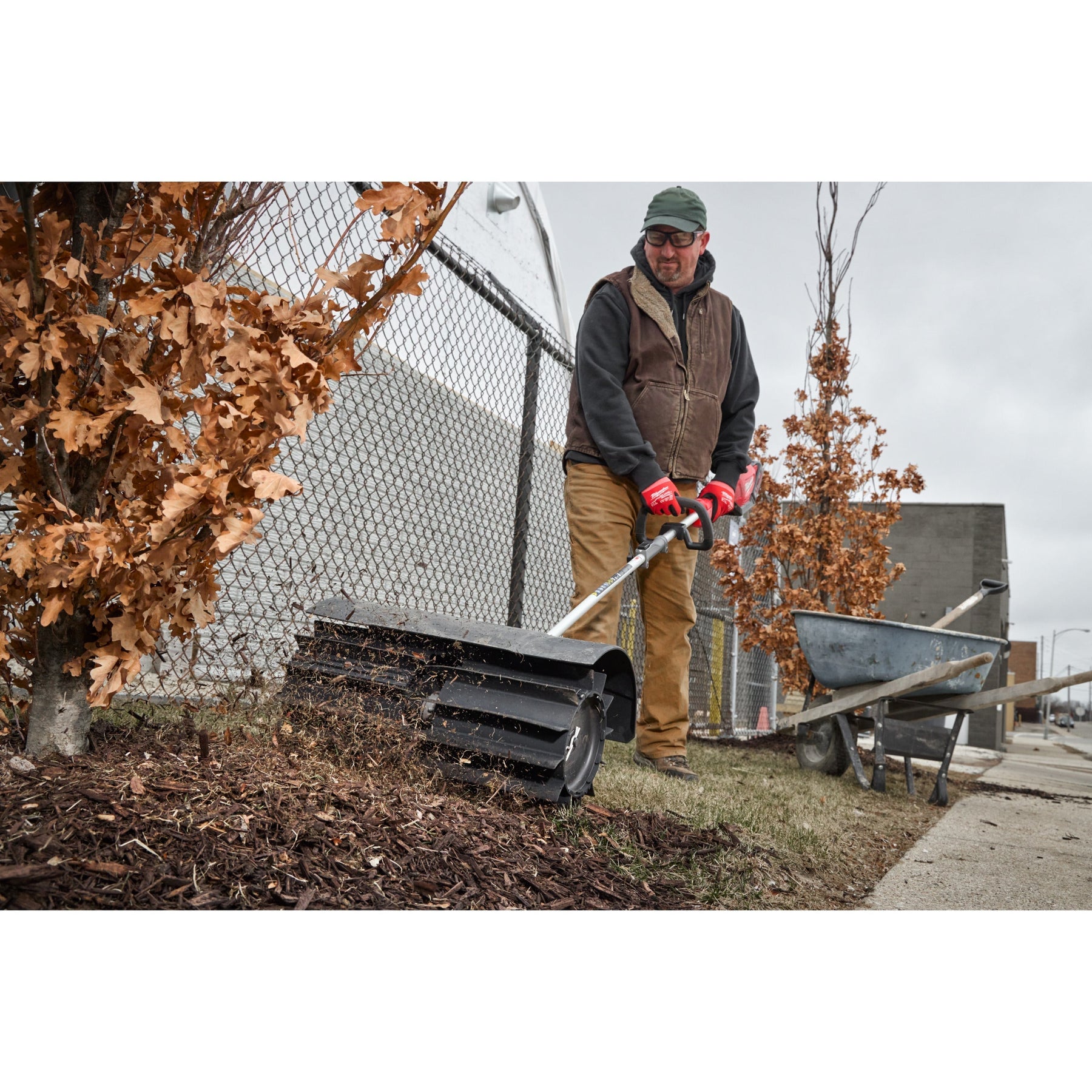 Milwaukee M18 FOPH-RBA QUIK-LOK™ Accessoire balai en caoutchouc