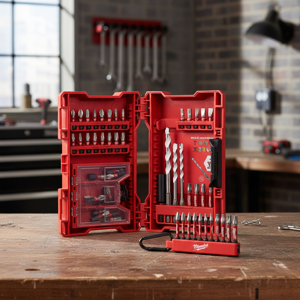 Milwaukee Shockwave Impact Duty – Coffret embouts & forets – 54 pièces