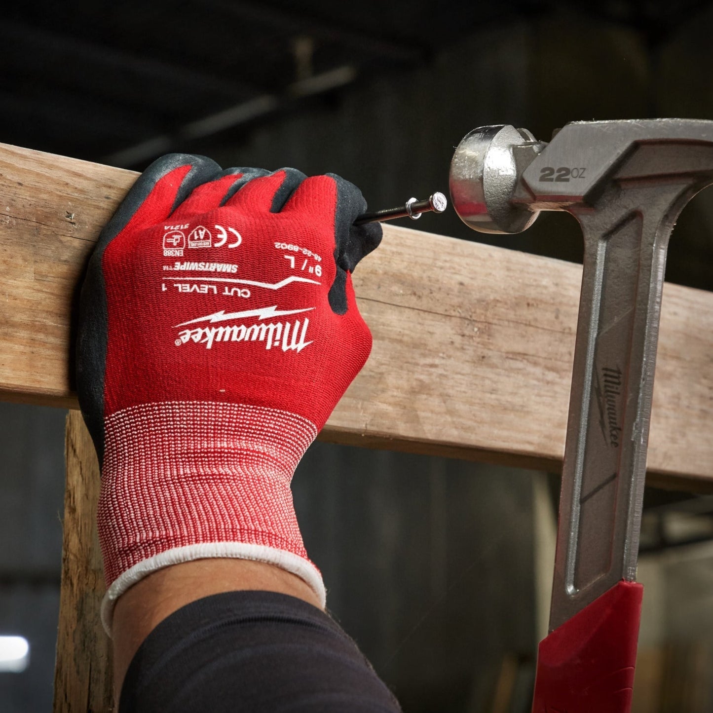 Gants anti-coupure Milwaukee classe A - 8/M - 1 paire