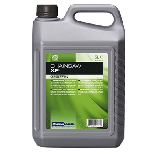 Agealube Chainsaw XF Huile de chaîne pour tronçonneuse - 5 litres