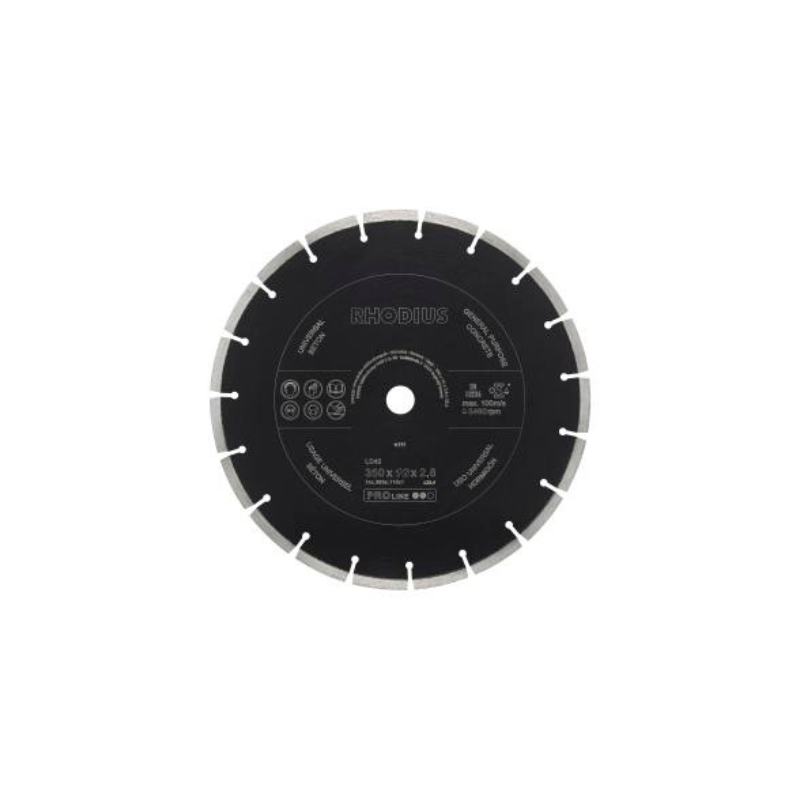 Rhodius LD40 Disque diamant - 350 mm