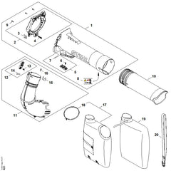STIHL 00009973805 - Compression spring