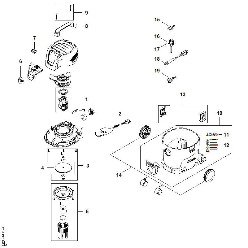 STIHL 00009677394 - Warning pictogram