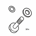 STIHL Paquet de vis (OEM 0000-007-1043)