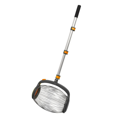 Solide Ramasse-noix et fruits - avec manche télescopique 39-110 cm