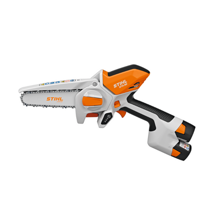 STIHL GTA 30.0 Mini‑tronçonneuse à batterie avec 2 batteries et 1 chargeur