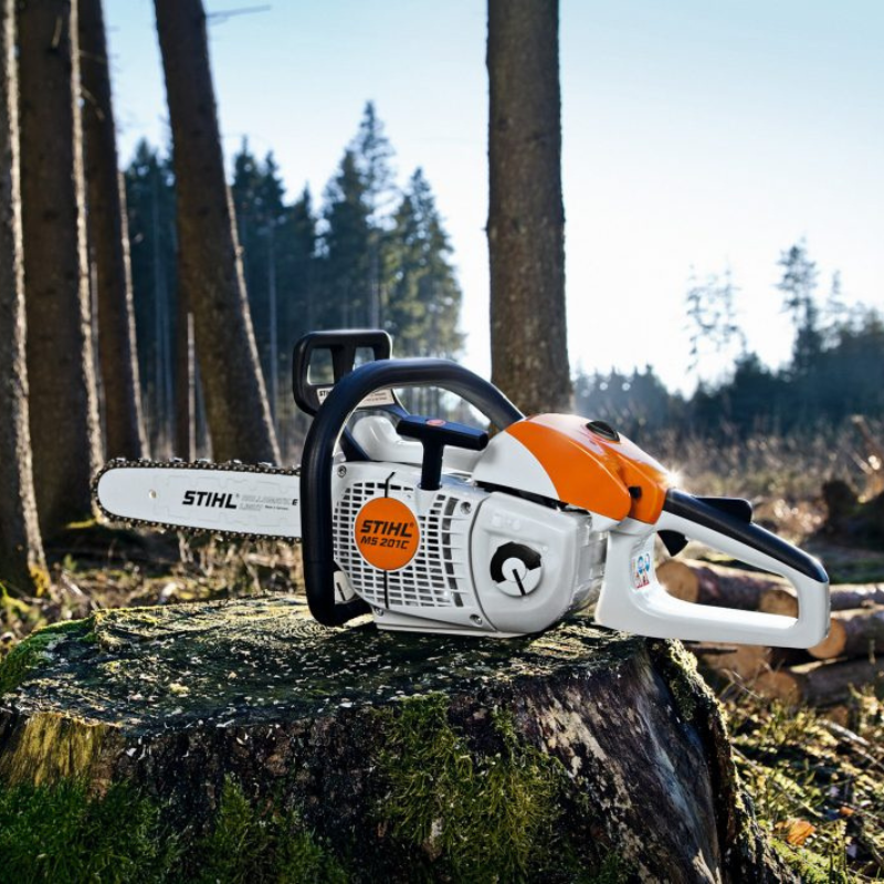 STIHL MS 201 C-M Tronçonneuse thermique - Guide Light 35 cm