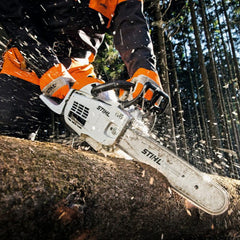 STIHL MS 201 C-M Tronçonneuse thermique – guide-chaîne Light 30 cm