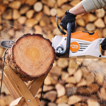 STIHL MSA 80 C‑B Édition Limitée – Tronçonneuse à batterie, batterie & chargeur inclus