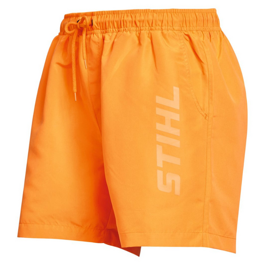 STIHL Short de bain - Orange - XXXL