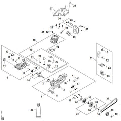 STIHL 42216600400 - Belt tensioner
