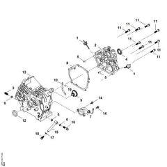 STIHL 00040218200 - Tube (oil drain plug)