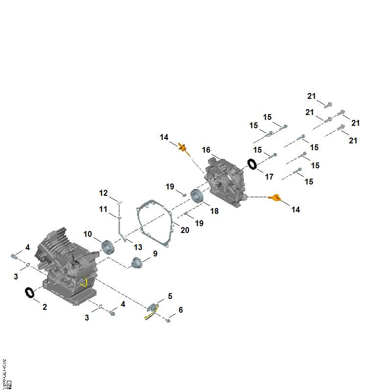 STIHL 00040213600 - Bearing