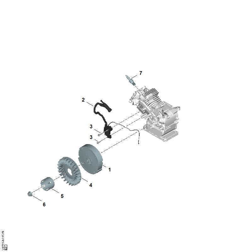 STIHL 00044001303 - Ignition module