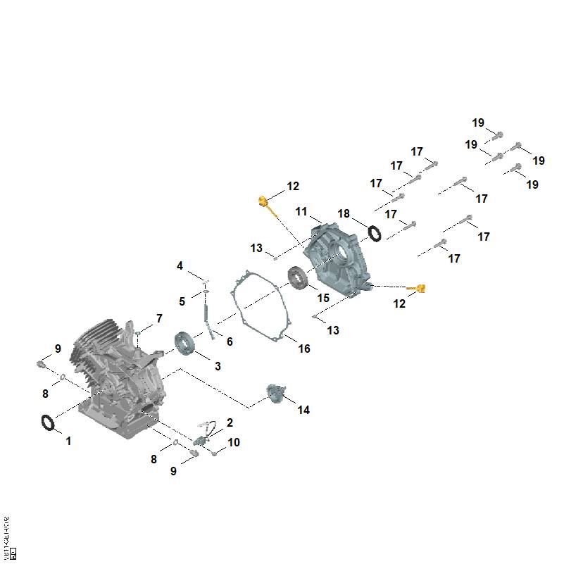 STIHL 00040290503 - Gasket