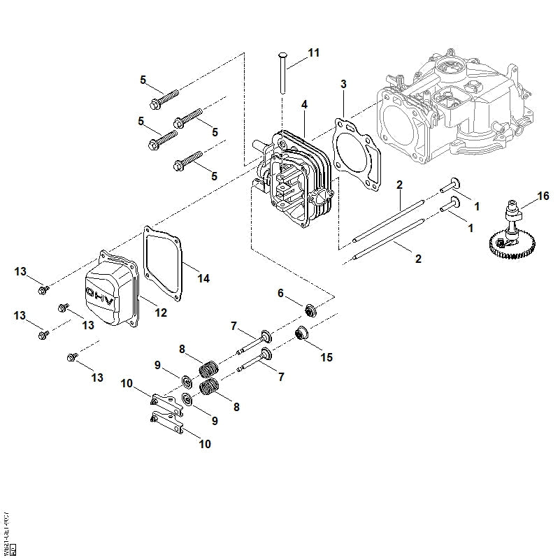 STIHL 00070382600 - Pushrod
